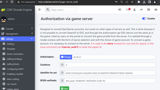 game server auth