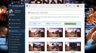 Donation of the Conan Exiles server